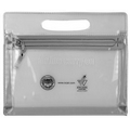 Translucent Airline Pouch w/ Embossed "Airline Carry-On" Message